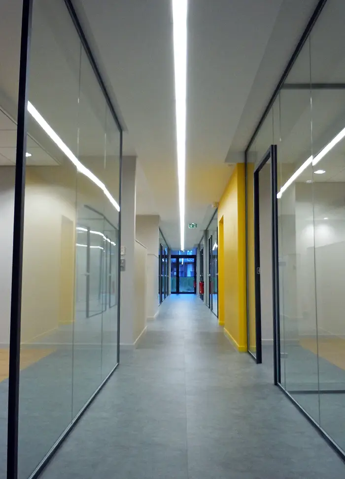 Pôle administratif, extension d'un Centre Hospitalier - XO Architecture
